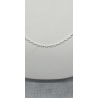 Srebrny łańcuszek Rollo 60 cm  szerokość 0,2 cm  waga 4,8 g