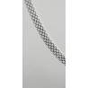 Srebrny łańcuszek pr. 925  Bismark 55cm/0,5 cm /9,25g